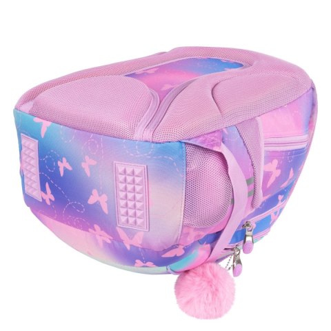 Plecak PINK BUTTERFLIES 3-KOMORY St.Right (BP-26)