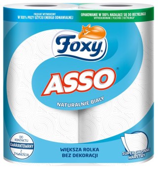 Ręcznik rolka Asso papier kolor: biały Foxy