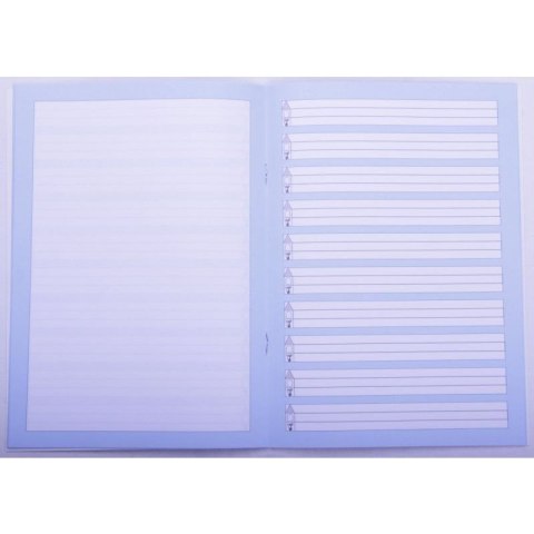 Zeszyt A5 16k. 80g linia Rexus (605431)