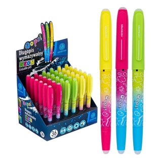 Długopis Neon wkład niebieski 0,6mm Zenith (201023029)