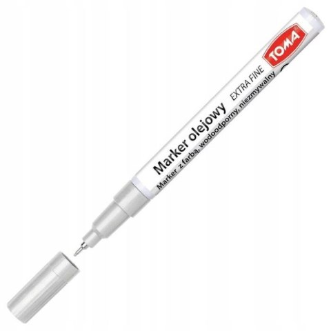 Marker olejowy extra fine wkład srebrny 0,9mm Toma (TO-442 9 4)