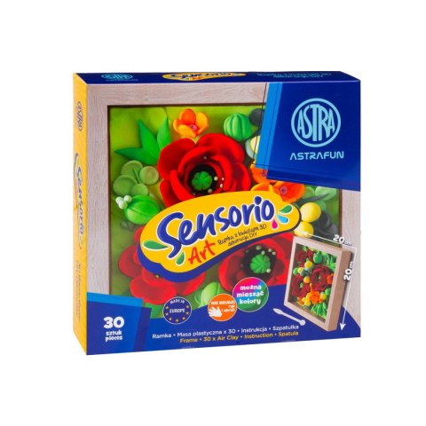 Masa plastyczna dla dzieci Sensorio Art Z Ramką Maki Astra (336125004)