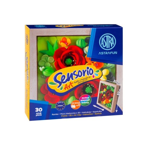 Masa plastyczna dla dzieci Sensorio Art Z Ramką Maki Astra (336125004)