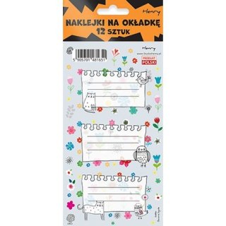 Naklejka na zeszyt Łąka Henry (5905701481651)