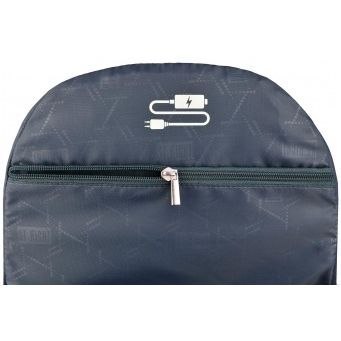 Plecak BLACK GLITTER 5903235665349 4-KOMORY St.Right (BP-06)