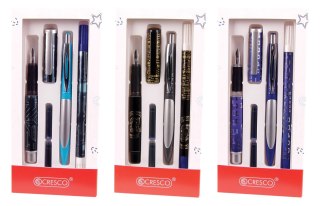 Zestaw piśmienniczy GO PEN G P+D+W+ 2 naboje Cresco (2020099-G)