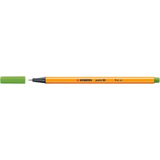 Cienkopis wkład zielony jasny 0,4mm 1kol. Stabilo (88/33)