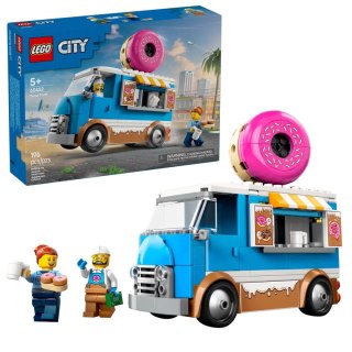 Klocki konstrukcyjne City Mobilna pączkarnia Lego (60452)
