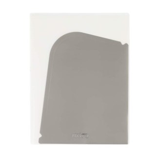 Koszulki na dokumenty SMART szary A4 kolor: szary typu U Strigo (SF077)