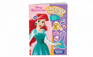 Książka dla dzieci Disney Księżniczka. Ubieranki, Naklejanki Ameet (SDU 9110)