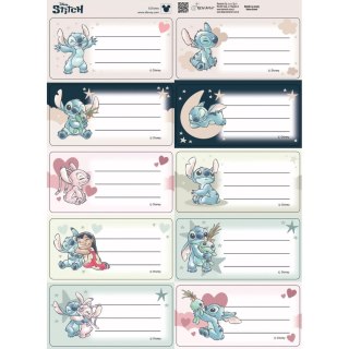 Naklejka na zeszyt Stitch Beniamin