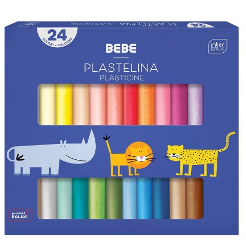 Plastelina 24 kol. BB KIDS 5902277329851 Noster (24k)