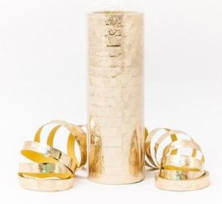 Serpentyna HOLOGRAFICZNA 4m złota Godan (KSRH-AM004)