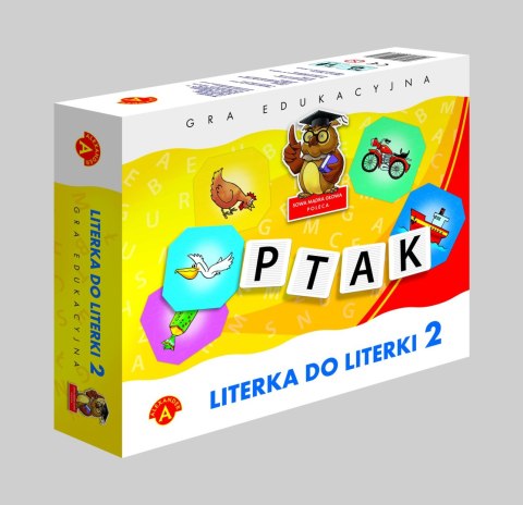 Gra edukacyjna literka do literki 2 Alexander (5906018004618)