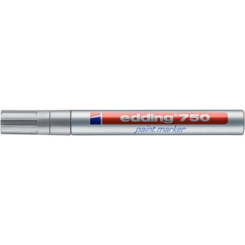 Marker specjalistyczny wkład srebrny 2,0-4,0mm okrągła końcówka Edding (750/054/S ED)