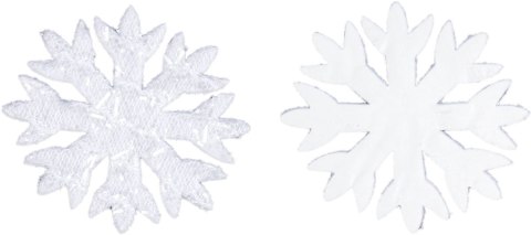 Ozdoba materiałowa Craft-Fun Series Śnieżynki Titanum (MTCR-BY387)