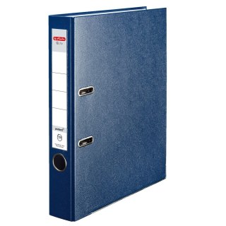 Segregator dźwigniowy Q. file Standard 0011167483 A4 50mm niebieski Herlitz (300003089)