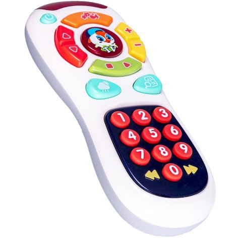 Zabawka dźwiękowa pilot tv z muzyką i światłem Smily Play (SP83669)