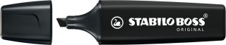 Zakreślacz BOSS czarny wkład czarne 2-5mm Stabilo (70/46)