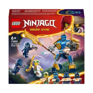 Klocki konstrukcyjne Ninjago Zestaw bitewny z mechem Jaya Lego (71805)