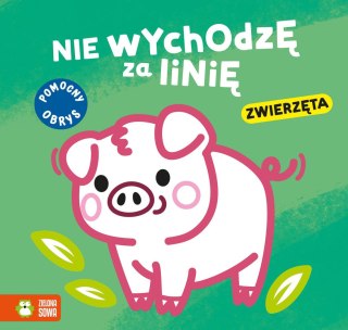 Książeczka edukacyjna Nie wychodzę za linię. Zwierzęta Zielona Sowa