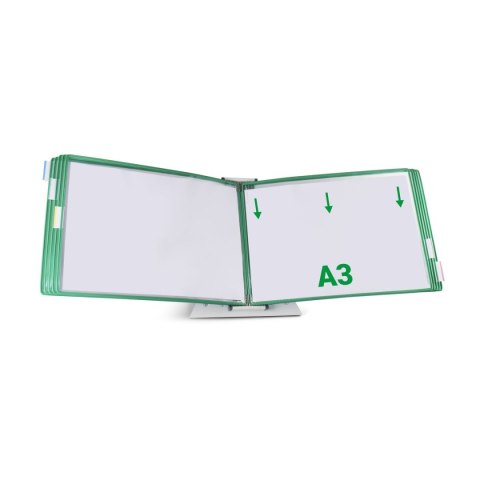 Podstawa biurkowa na 10 paneli prezentacyjnych Tarifold A4 pusta