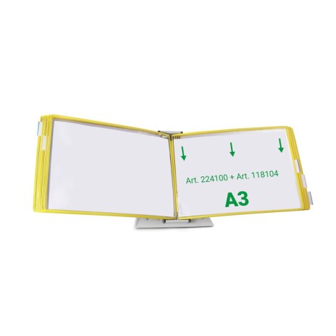 Podstawa biurkowa na 10 paneli prezentacyjnych Tarifold A4 pusta