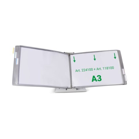 Podstawa biurkowa na 10 paneli prezentacyjnych Tarifold A4 pusta