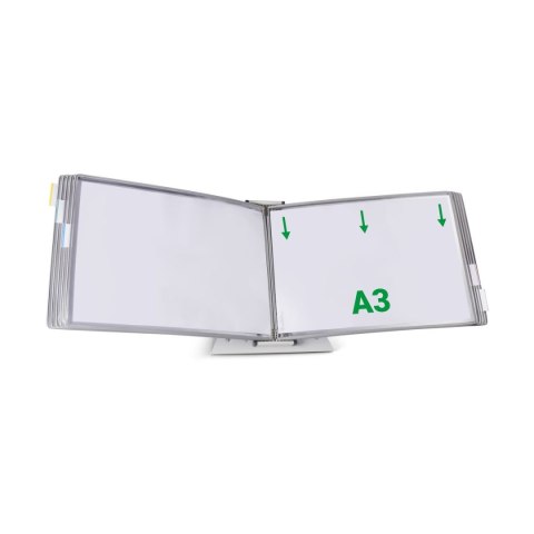 Podstawa biurkowa na 10 paneli prezentacyjnych Tarifold A4 pusta