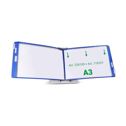 Podstawa biurkowa na 10 paneli prezentacyjnych Tarifold A4 pusta