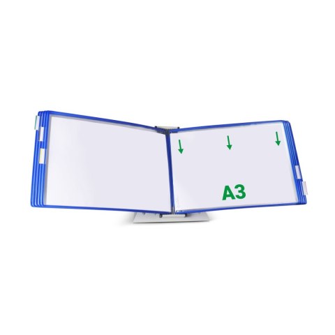 Podstawa biurkowa na 10 paneli prezentacyjnych Tarifold A4 pusta