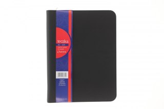 Teczka ofertowa na suwak A4 609 czarna A4 kolor: czarny 1 kieszeni Antra (5904210087644)