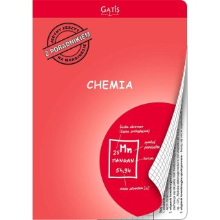 Zeszyt tematyczny A5 do chemii 60k. krata Gatis