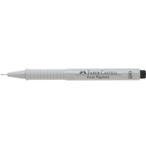 Cienkopis kreślarski Ecco Pigment wkład czarny 0,05mm 1kol. Faber Castell (FC166099)