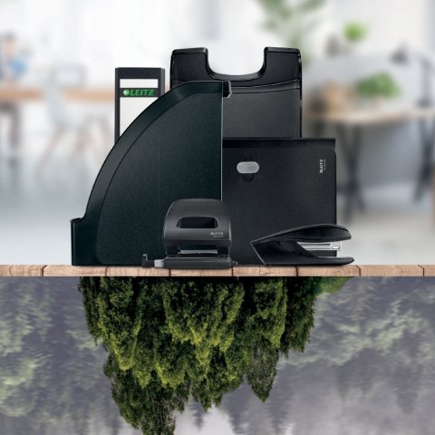 Dziurkacz NeXXt recycle czarny 30k (50030095) Leitz