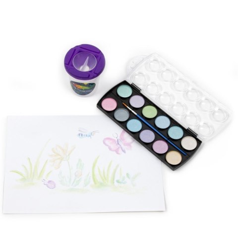 Farby akwarelowe 12 kolor. Kidea (MFA12KKA)