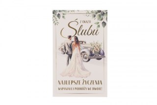 Kartka składana A5 ślub Art Nuvo (5905771370602)