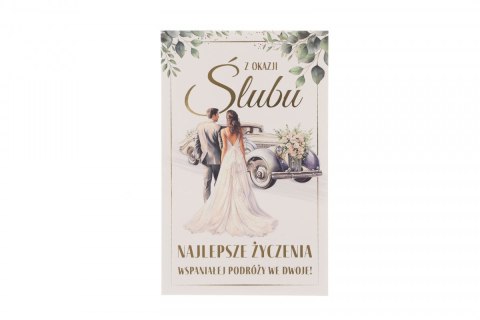 Kartka składana A5 ślub Art Nuvo (5905771370602)