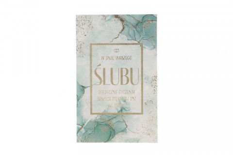 Kartka składana A5 ślub Art Nuvo (5905771370602)
