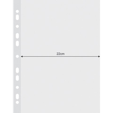 Koszulki na dokumenty A4 kolor: bezbarwny Donau (1778925PL-00)