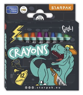 Kredki ołówkowe Dino 12 kol. Starpak (536296)