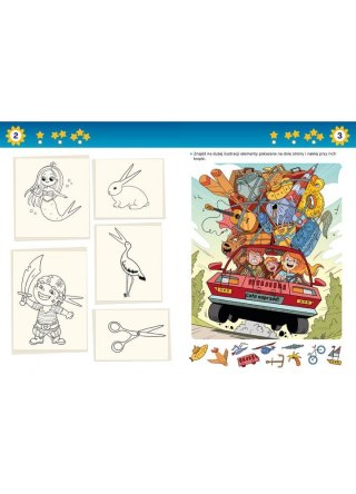 Książeczka edukacyjna Łamigłówki starszego przedszkolaka. Wiek 5-6 lat dzień w roku dla dzieci 2-6 lat Demart