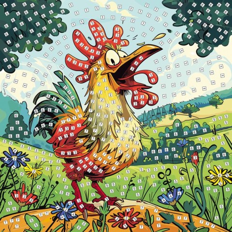 Mozaika kogut Fun&Joy