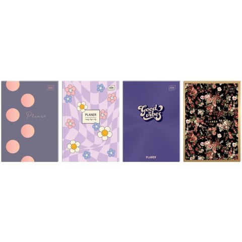 Organizer A5 A5/80 metalic nugatowy Interdruk (PLANER)