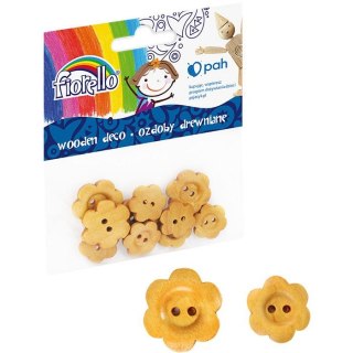 Ozdoba drewniana guziki Fiorello (GR-WD122)