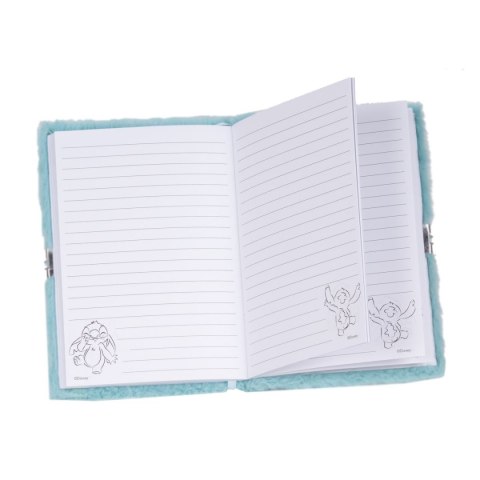 Pamiętnik A5 pluszowy Stitch Paso (DS24SI-3676)