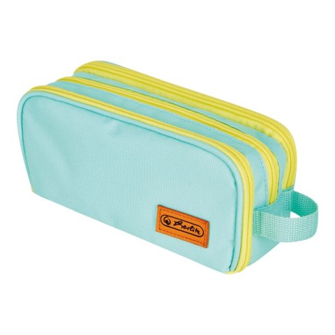 Piórnik Kosmetyczka Mint/Yellow 50043736 Herlitz (300001511)