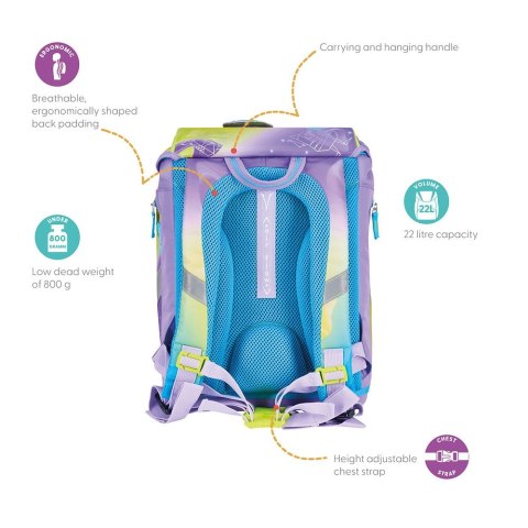 Plecak Ultralight XL+ Little Monster Herlitz (400197514)