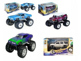 Samochód Big monster duże koła Welly (130-01370)