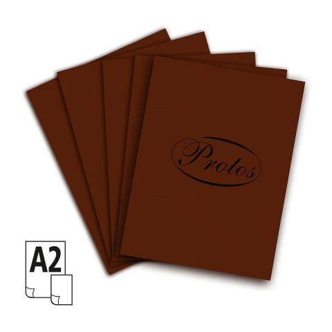 Brystol A2 brązowy 20k [mm:] 430x610 Protos